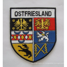 Land Name Patch City View Embroidery Badge (GZHY-PATCH-011)